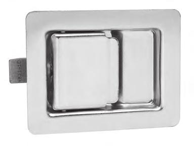 Carbon steel plain finish or zinc-plated. No. 4821 Key-Locking. No. Option Variations No. 4821 Junior Paddle Latch Key-locking slam latch.