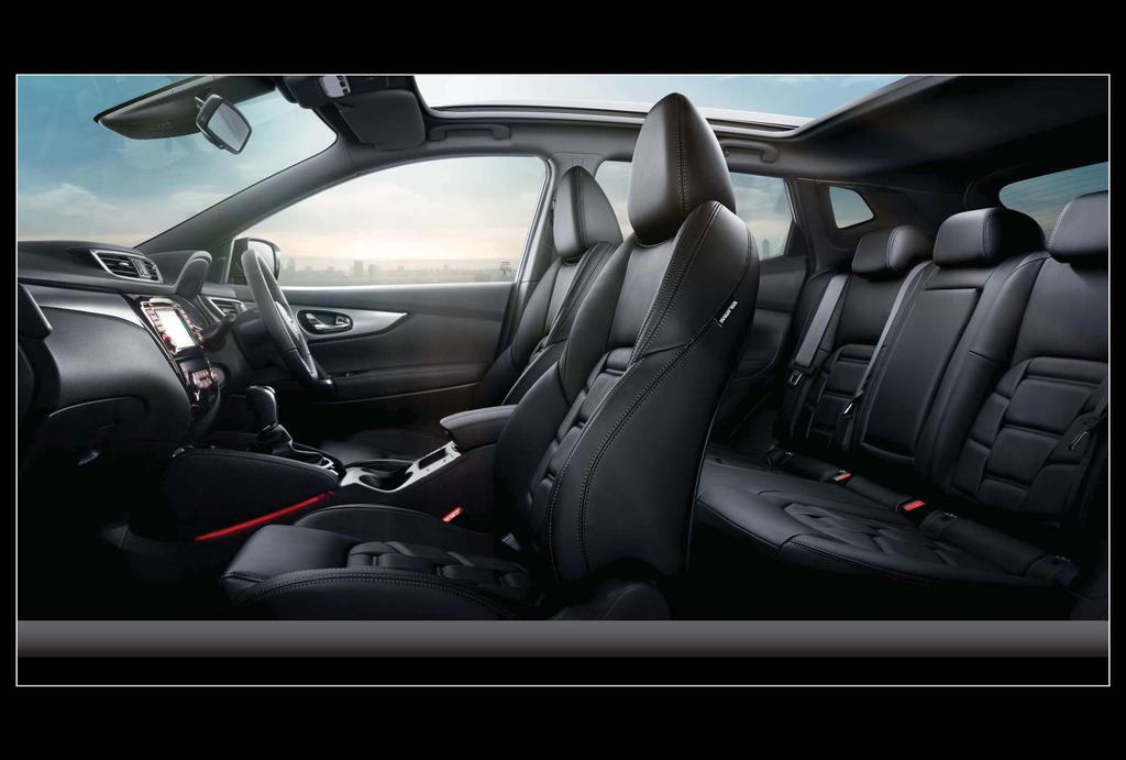 *Nappa leather is only available on Tekna+ grade. Some parts of leather seats contain artificial leather RESERVE THOSE SEATS.