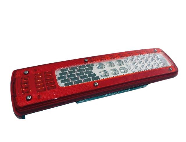 KLTF1572 LC9 LED Left Hand Lamp c/w Number Plate Light - Side Amp 1.5 Connector 130 x 500 x 86mm, 160mm Mounting Centre KLTF1573 KLTF1574 LC9 LED Right Hand Lamp - Side Amp 1.