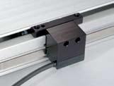 Linear Feedback A magnetic linear position feedback device which mounts directly to the table carriage. (Factory installation required.) 9.5 Dia. Shaft Mounting Hole 38.1 (2) 3.7 Dia. Holes on 46.