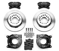Disc Brake Parts and Conversion Kits 65 WILWOOD PRO SERIES REAR AXLE KITS Internal parking brake fits 15" and up wheels. Also available without parking brake.