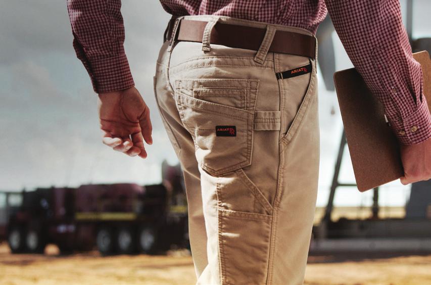 MEN'S FR PANTS For durability, added comfort, and style, Ariat s Flame-Resistant Workhorse pants come fully loaded with features that are engineered to help get the job done.