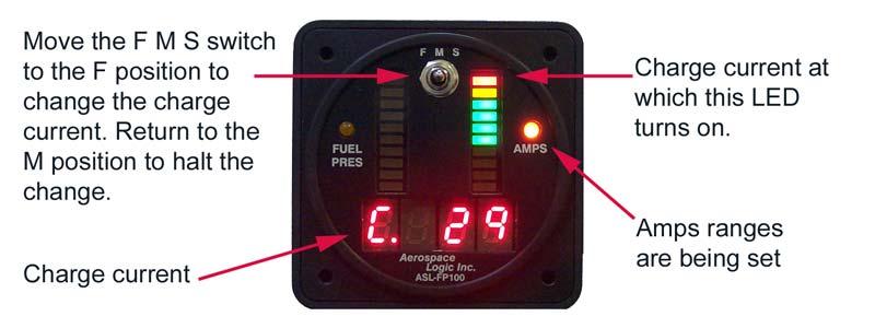 Page 9 of 16 Maximum Charge Alarm and Bar Range The ammeter bar display can be configured for any suitable operating levels, irrespective of the shunt value previously set, however it cannot be