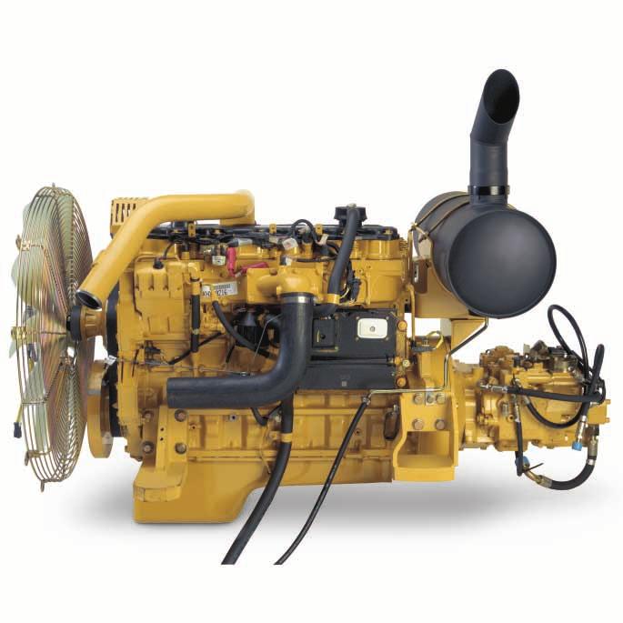 Engine Built for power, reliability, economy, and lower emissions. Cat C7 ACERT.
