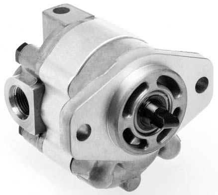 Technical Information Series D Performance Data Series D Fixed Displacement, Pressure-Loaded Gear Pump Features Pressure-loaded design Efficient, simple design - few moving parts Exceptionally