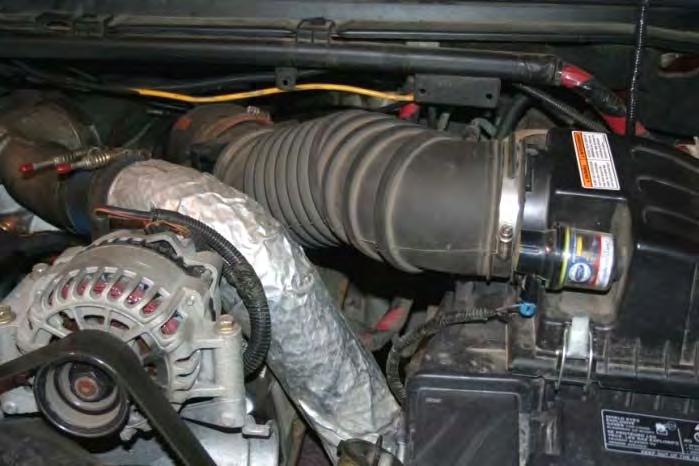 30 October 2008 1999.5 2003 FORD 7.3L CCV Kit 9 7. Reinstall the intake hose and air box lid. 8.