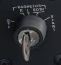 When running on a single magneto, do not allow more than 125 RPM drop.