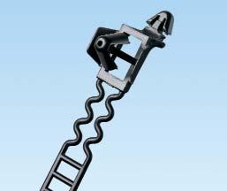 Ties Pan-Ty Ladder Style Releasable Wing Push Mount Ties Heat Stabilized Nylon 6.
