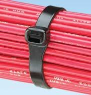 Super-Grip Ties Weather Resistant and Heat Stabilized Nylon 6.