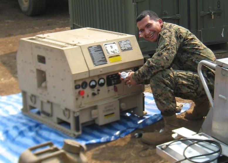 Real World Examples Right sizing power solutions SLIDE 27 Military Exercise, Thailand 3000 watt Tactical Quiet Generator 0.