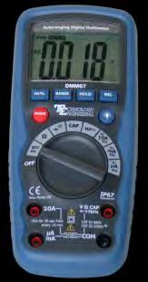 Accessories DMM67 - AC/DC Multimeter Auto ranging or manual Auto power