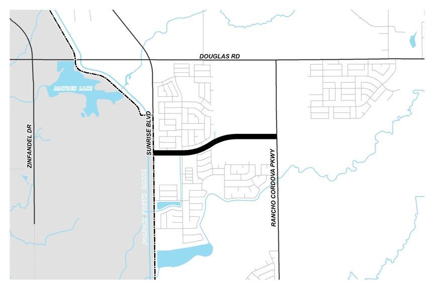 2015/2016-2020 Capital Improvement Plan Chrysanthy Boulevard (CP06-2022) Sunrise Boulevard to Rancho Cordova Parkway Project Budget: $3,690,000 Anticipated Completion Date: 2017 The project proposes