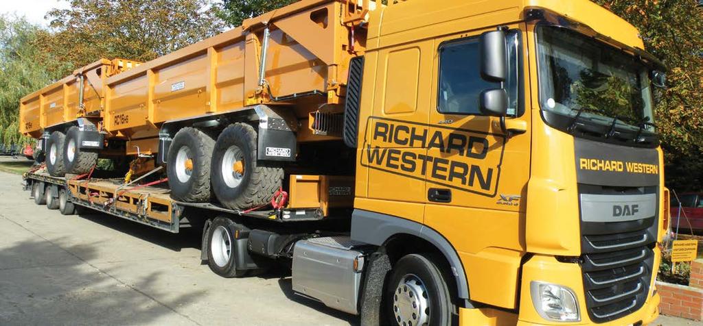 WARRANTY, TERMS & CONDITIONS WARRANTY Richard Western Ltd manufactured equipment carries a one-year warranty from date of delivery.