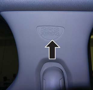 Supplemental Seat-Mounted Side Air Bag Label The SABs (if equipped with SABs) may help to reduce the risk of occupant injury during certain side impacts, in addition to the injury reduction potential