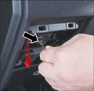 Activating the Manual Park Release will allow your vehicle to roll away if it is not secured by the parking brake, or by proper connection to a tow vehicle.
