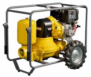 DIAPHRAGM SELF-PRIMING PORTABLE PUMPS LB 80B, LB 80D, LB 80E, LB 100B, LB 100D, LB 100E The LB pump series offers two models, each with three options on the power source.