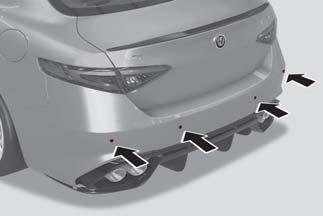 STARTING AND OPERATING PARK SENSORS SYSTEM Vehicles With Front And Rear Sensors The parking sensors, located in the front and rear bumpers, detect the presence of any obstacles and warn the driver