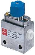II) Relief valves: Used to limit system pressure, protect components against overload and for