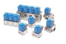 Valves: I) Solenoid valves: Used for sending the flow in different directions at different times.