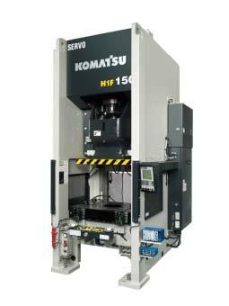 PVS1353-NET hydraulic AC Servodrive press brake offers both high productivity and high-precision machining. Komatsu Industries Corp.