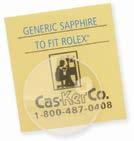 95 More generic parts for RLX available online at CASKER.COM Or ask for Cas-Ker's FREE RLX Catalog #900.105 Generic Crystal Gaskets to fit RLX Generic Crystal Assortment 901.012 R29.192.1 $3.25 R29.