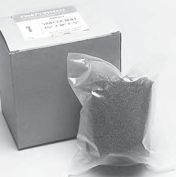 Description Spacer Mat PREFORMED Spacer Mat is an open-cell, polyurethane foam material ideal