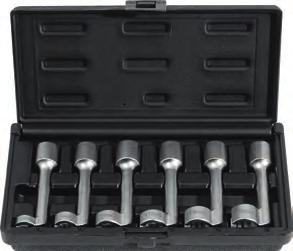16 Open box head spanner, 19mm 147 INJECTOR NOZZLE TOOL T-handle box wrench 6 point T-handle 152.1401 17,0 80.