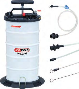 0791 5 litre 3708 150.9030 7 pcs Diesel air venting / pre-filling set 700 150.9031 Hose with pump 250 150.9032 Connection piece PSA, 8 mm 50 150.