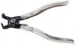 suitable for self-tensioning hose clamps with flat 3 pinch ends In particular for fuel lines,