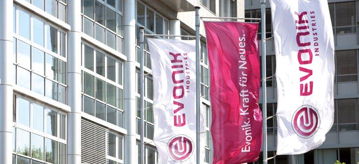 Evonik Industries at a glance Evonik, the creative industrial group from Germany, is one of the world leaders in specialty chemicals.