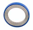 PRODUCT RANGE RING LOCK WASHERS Stainless steel, narrow shape Material: Stainless steel A4 (1.4404) Hardness: >520 HV0.05 For metric threads For inch threads Inner Ø d 1 Outer Ø d 2 Thickness h 1 Art.