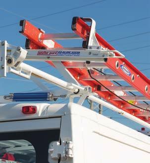 WEATHER GUARD ladder racks offer a range of mounting and accessory options. EZ-GLIDE Ladder Racks The quickest, easiest, and safest drop-down ladder rack system available.