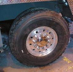 Standard aluminum rims save weight and add