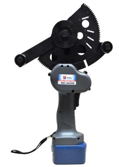REC-54GRB Gear-Driven Ground Rod Bender Cutting Tools Catalog 13.45 lbs. with Battery 15.5 L x 4.