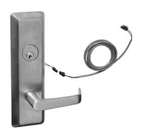 Electrified Exit Devices Electrically Controlled Heavy-Duty Trim Electrically controlled trim provides electric locking and unlocking of the 900 Series heavy-duty lever trim.