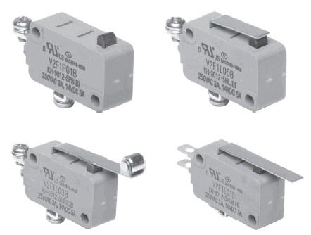 Series Selection (with Ratings) Micro Switch KH-9012 KH-9012-5 Rated Voltage Rated Current Rated Voltage Rated Current
