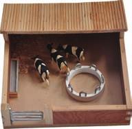 Bedded house With ring feeder FS22 1 Steel gate 1 Ring