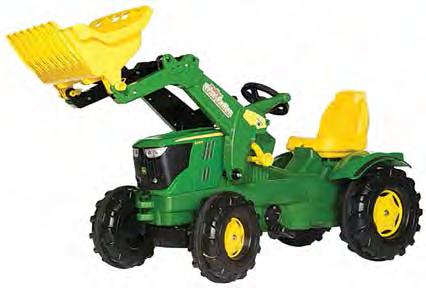 Rolly manufactures a range of high-quality John Deere ride-on pedal toys.