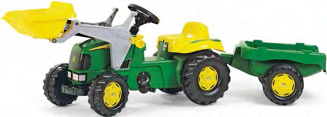 Rolly Ride-on Pedal Toys METAL WHEELBARROW CP271900 - Pack: 1 Available March Only available at John Deere Dealers 80cm (L) x 38cm (W) x 41cm (H). SRRP: $59.