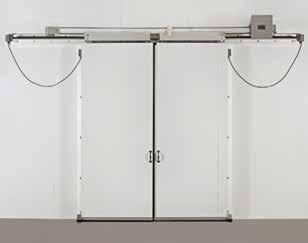 Bi-Part Manual and Power Doors Our bi-part horizontal sliding doors are suitable for applications where space is limited at either side of the door opening.