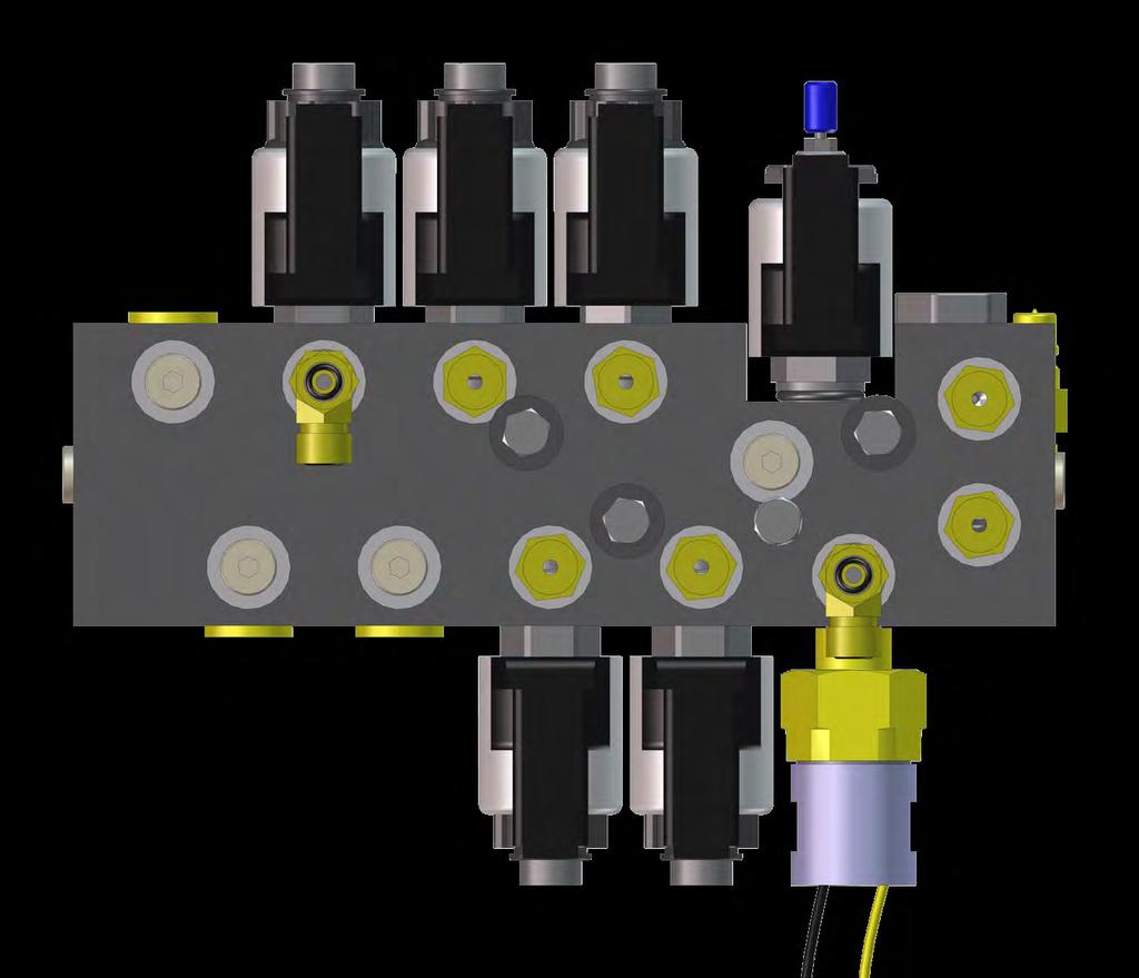 Valve Coil - 174184 Hydraulic Valve Manifold - 140533 Fig.