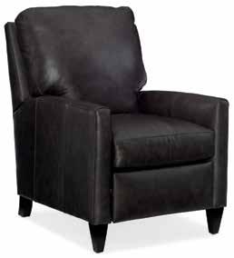 15 Chair in Full Recline: 67 3080 28W x 38 1/2D x 40H Seat Width: 19 1/2 Distance from Wall to