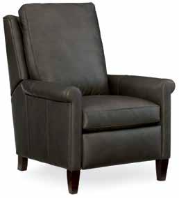 Depth: 20 1/2 Distance from Wall to Fully Recline: 15 1/2 Chair in Full