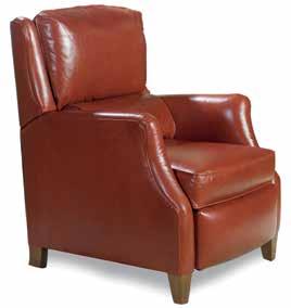 33W x 39 1/2D x 41 1/2H Seat Width: 20 1/2 Distance from Wall to Fully Recline: 15