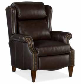 BYX Program Victoria 4115 33W x 36 1/4D x 43H Seat Width: 22 Seat Depth: 18 1/2 1/2 Distance from Wall to Fully Recline: 18