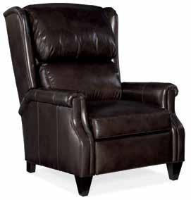 Distance from Wall to Fully Recline: 18 Chair in Full Recline: 66 1/2 4275 34 1/2W x 39 1/2D x 44H Seat Width: 22 Seat Depth: