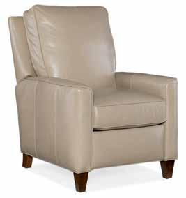 Seat Height: 20 1/2 Distance from Wall to Fully Recline: 16 Chair in Full Recline: 66 7076 Wall Hugger 30W x 40D
