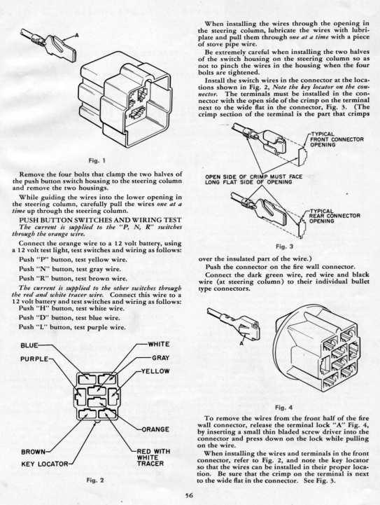 We found this reference to the Packard Series 56 connectors at this website: http://www.rowand.net/shop/tech/images/automotiveelectricalconnector-manualpage.