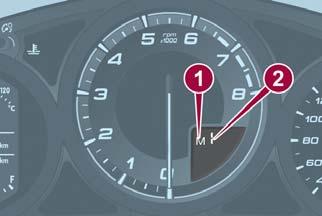 STARTING AND OPERATING Manual Shift Mode The manual shift mode gives you the feel of driving a manual transmission vehicle by allowing you to operate the gear selector manually.