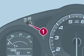 GETTING TO KNOW YOUR INSTRUMENT PANEL Brightness Adjustment The brightness of the instrument panel and dashboard illuminations can be adjusted by rotating the knob: The brightness decreases by